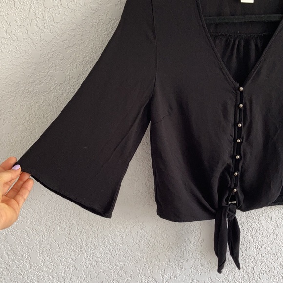 Bohemian Black Top - Picture 4 of 5